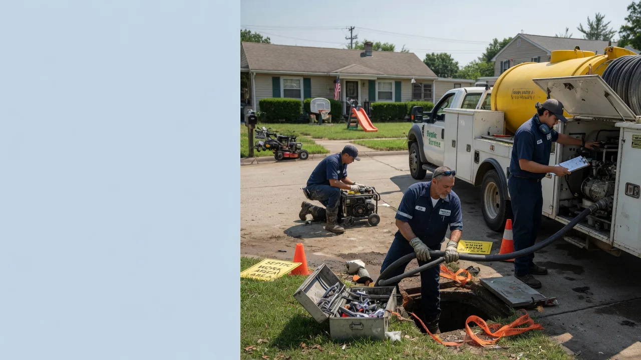 Septic Tank Pumping in Ridge Farm, IL near me